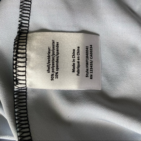 NWY H by Halston Wrap Front Jersey Dress Size XS - Picture 8 of 8